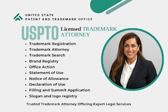 do USA trademark registration as US trademark attorney