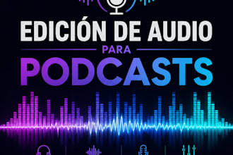 edición de audio para podcasts