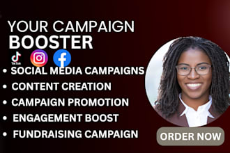 manage your nonprofit social media marketing and crowdfunding campaign