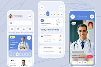 develop telehealth, telemedicine medical app healthcare website and app