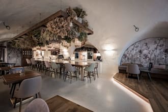 3d commercial space,restaurant design,interior planning,bakery,night club layout