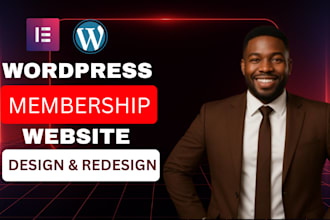 build membership website, learndash, buddyboss subscription website on wordpress