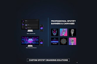create animated spotify canvas and social media promo graphics for your music