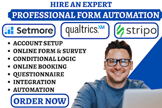 setup flexiquiz panadoc qualtric tally typeform online survey pdf integration va