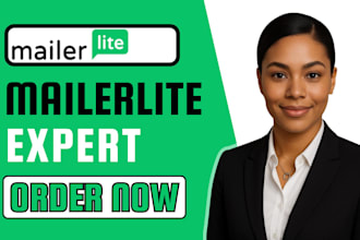 setup mailerlite newsletter mailerlite landing page mailerlite automation expert