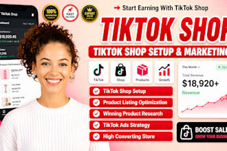 setup tik tok shop product listing tiktok dropshipping or shopify dropshipping