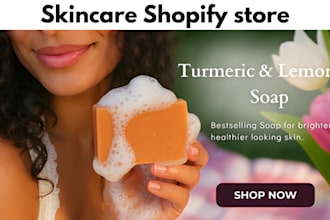 design skincare shopify store beauty website skincare website spa website