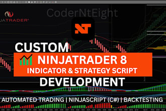 build and optimize custom ninjatrader 8 forex trading strategy using ninjascript