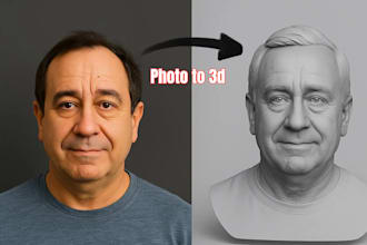 realistic 3d human model from photo character creator