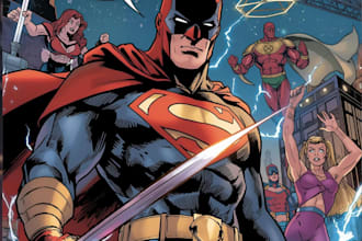 draw graphic novel superhero comic page nsfw comic book page as a comic artist