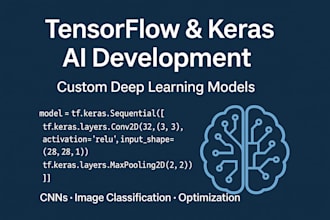 tensorflow ai model development and deep learning solutions