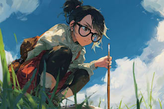 create awesome anime art