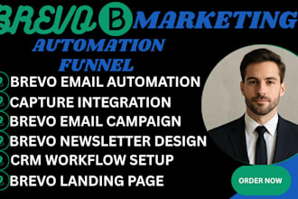setup brevo lead form elementor fluentcrm wpforms email automation sales funnel