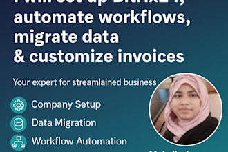 professionally set up and automate bitrix24 with data migration