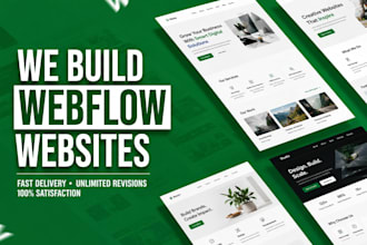 design and develop a premium webflow website