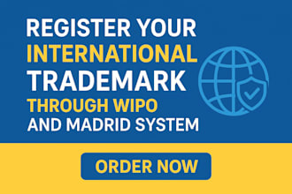 help you file your brand trademark internationally with wipo