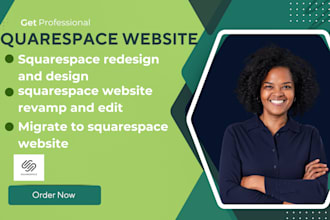 revamp squarespace website, redesign squarespce website edit squarespace website