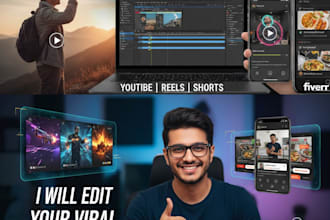 edit your videos and make a thumnails