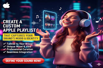 create a custom apple playlist that captures your brands mood and identity