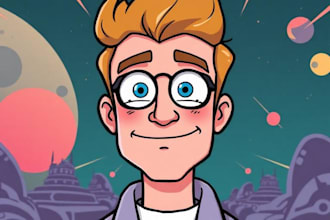 draw anyone in a futurama style