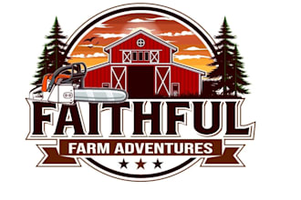 create wonderful and excellent farm logo design