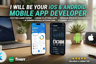be your ios , android developer