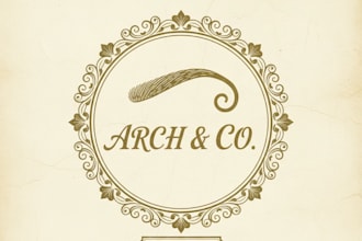 design a chic vintage eyebrow logo