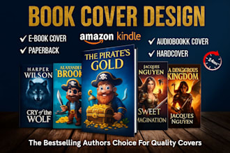ready to design all kinds of books and banner