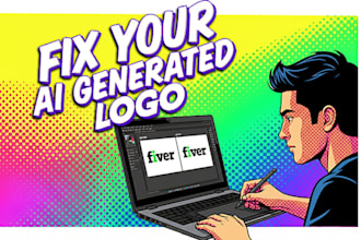 fix, edit or refine your ai generated logo in adobe illustrator