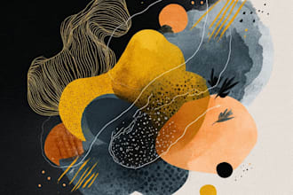 do abstract portrait art