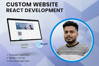 design and code your dream custom website using react