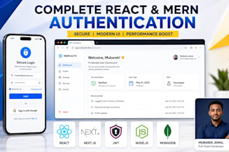 add production ready authentication system to your react application
