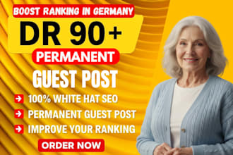 provide dr 90 dofollow german guest post