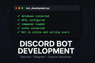 develop a discord bot