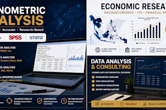 conduct professional economic and financial data analysis
