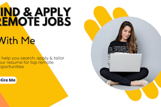 search and apply to remote jobs on your behalf professionaly