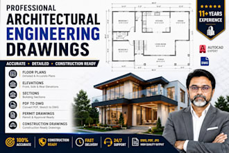 create professional architectural engineering drawings