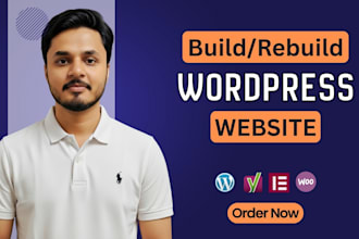 build, rebuild, and redesign a high conversion wordpress website