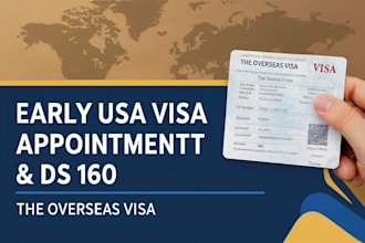 book USA visa appointment and complete ds 160 visa filing
