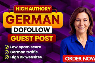 provide dr 90 german guest post from high quality websites