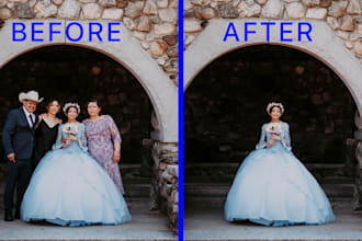remove people, add people,  photo editing, add or remove object with photoshop