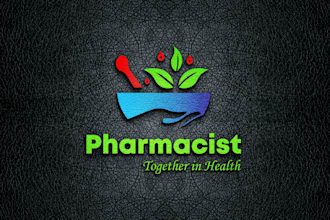 do medical pharmacy hospital healthcare clinic and meditation logo