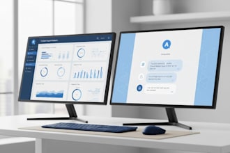 build a professional ai landing page and voice bot for your local business
