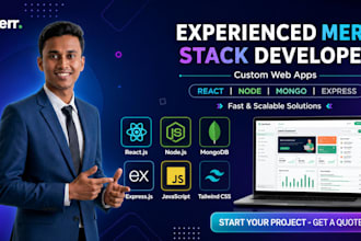 provide affordable full stack developer services with quick delivery
