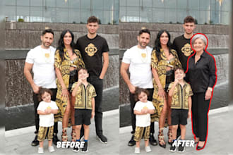add or remove people from photos by photoshop