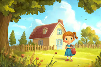 design children book illustration children storybook