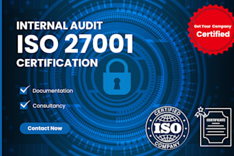 do an internal audit for iso 27001 certification