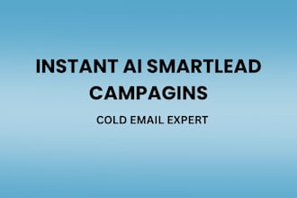 generate verified b2b leads using smartlead ai and instantly for cold email