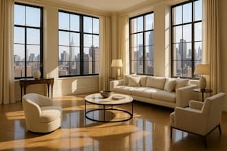 create photoreal 3d interiors for premium new york properties