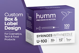 design cosmetic product packaging and skin care label design